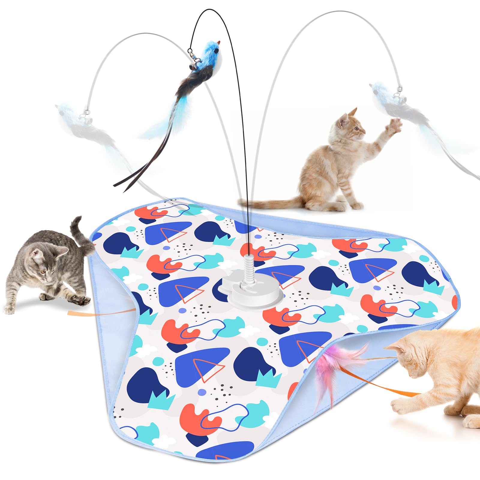 CaitPal interactive-cat-toy-hide-seek promotes active chasing for indoor cats.