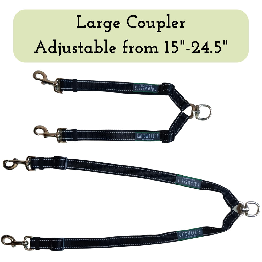 Caldwell's Pet Supply Co. adjustable-length small dogs shows versatile fit for compact breeds.