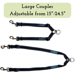 Caldwell's Pet Supply Co. adjustable-length small dogs shows versatile fit for compact breeds.