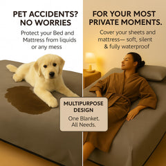 Callarome waterproof blanket reversible-grey offers two comfortable surfaces for versatile lounging.