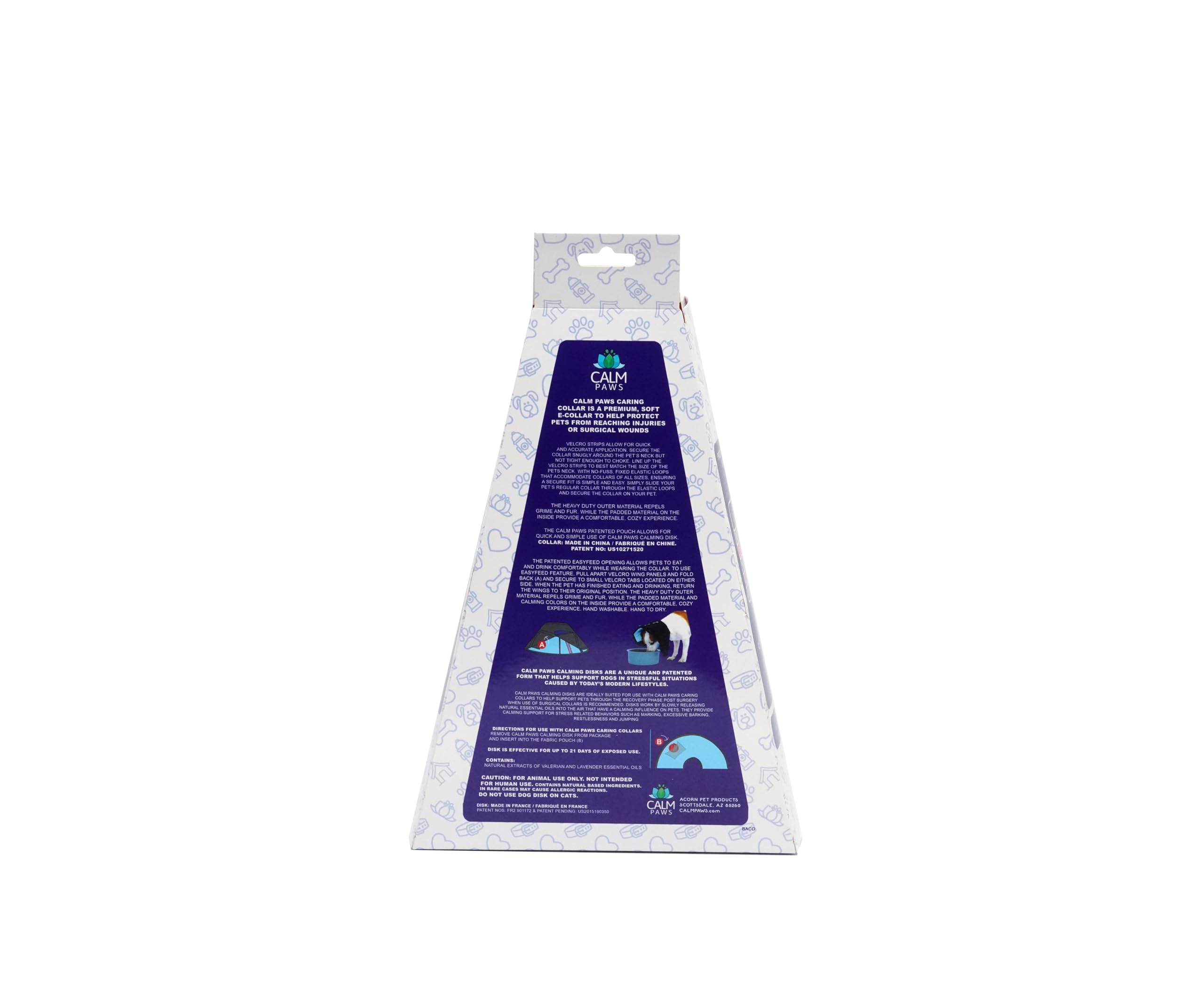 Calm Paws Adjustable Velcro Strap demonstrates quick fit customization.