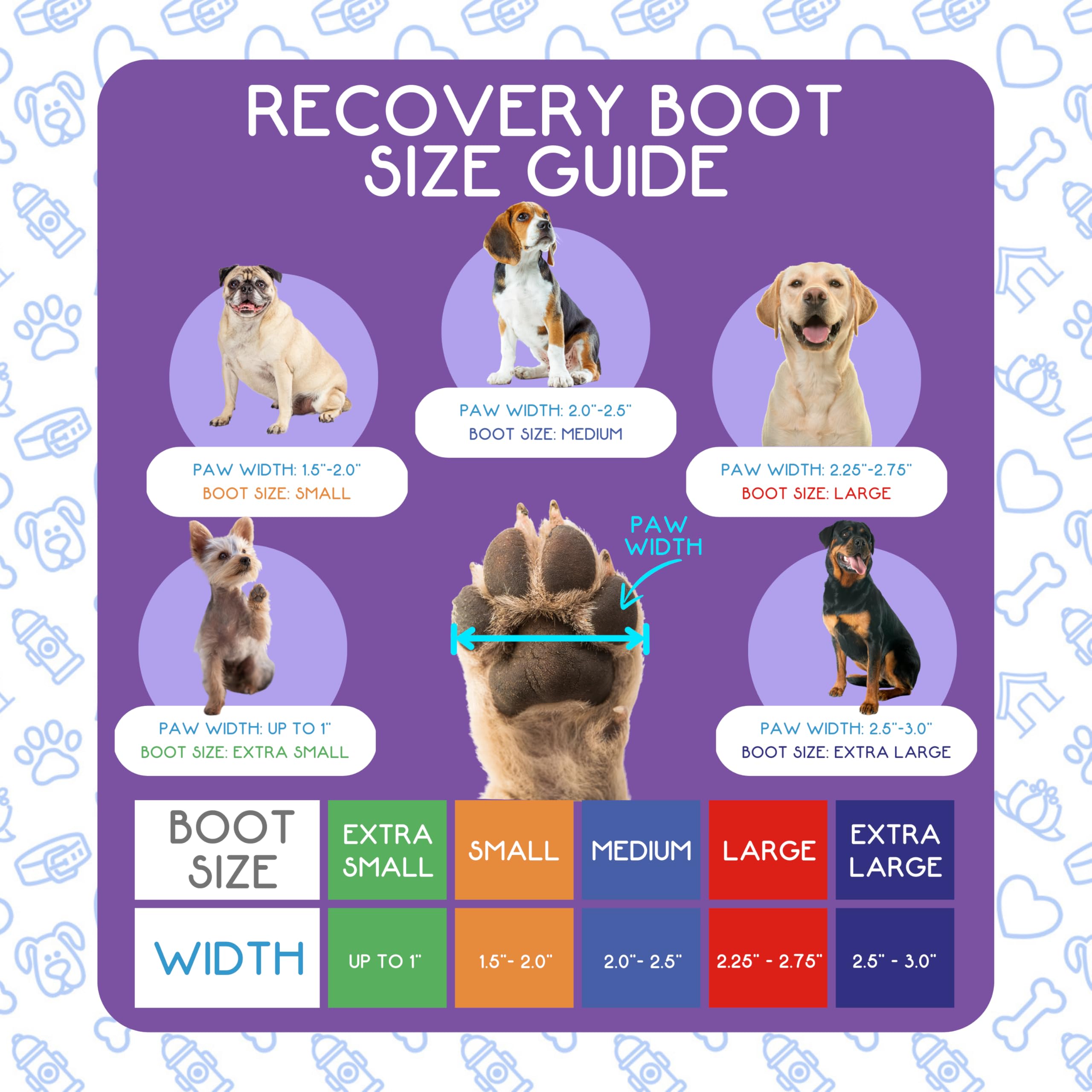 Calm Paws Recovery Boot XL inner fabric closeup reveals breathable, comfortable lining