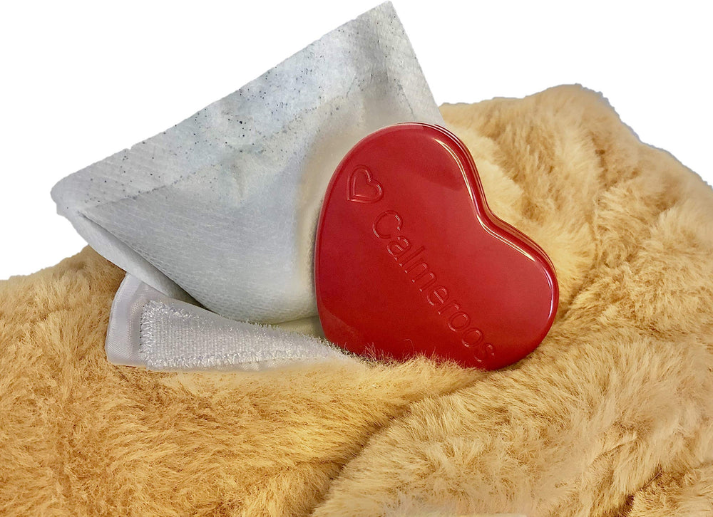 Calmeroos machine-washable care makes cleaning quick after cuddle sessions.