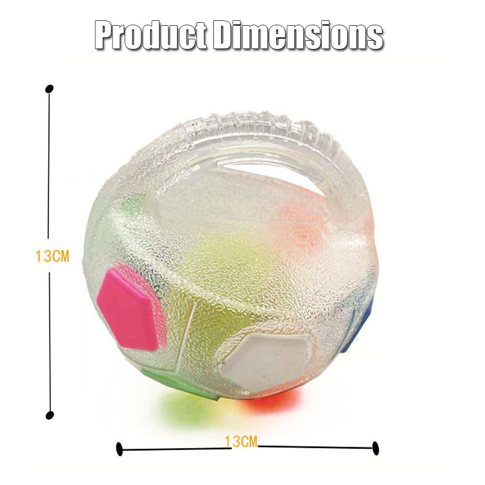 Calming Ball with Handle ergonomic grip aids easy tossing for dogs of all sizes.