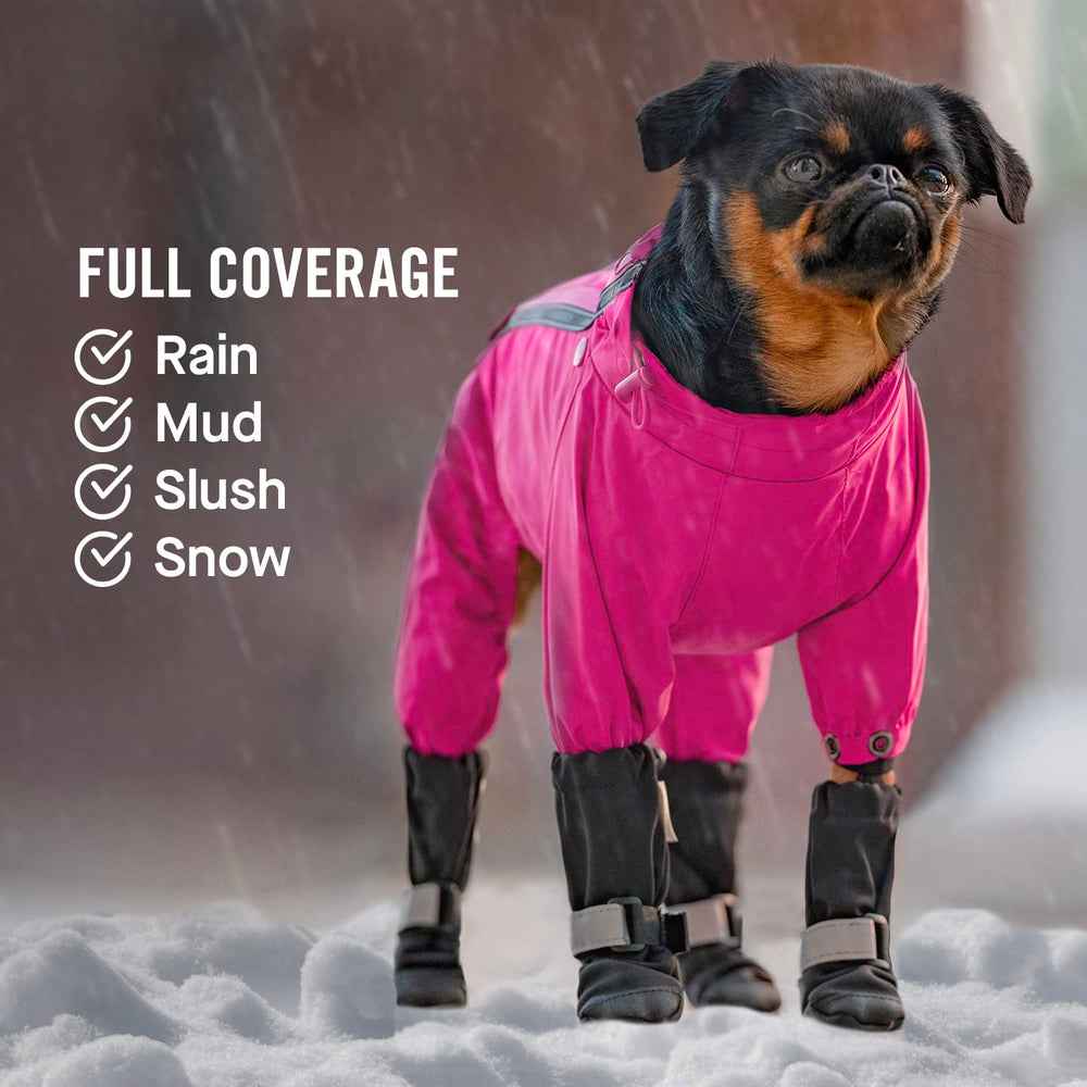 Canada Pooch dog winter boot secure-velcro wrap ensures snug fit