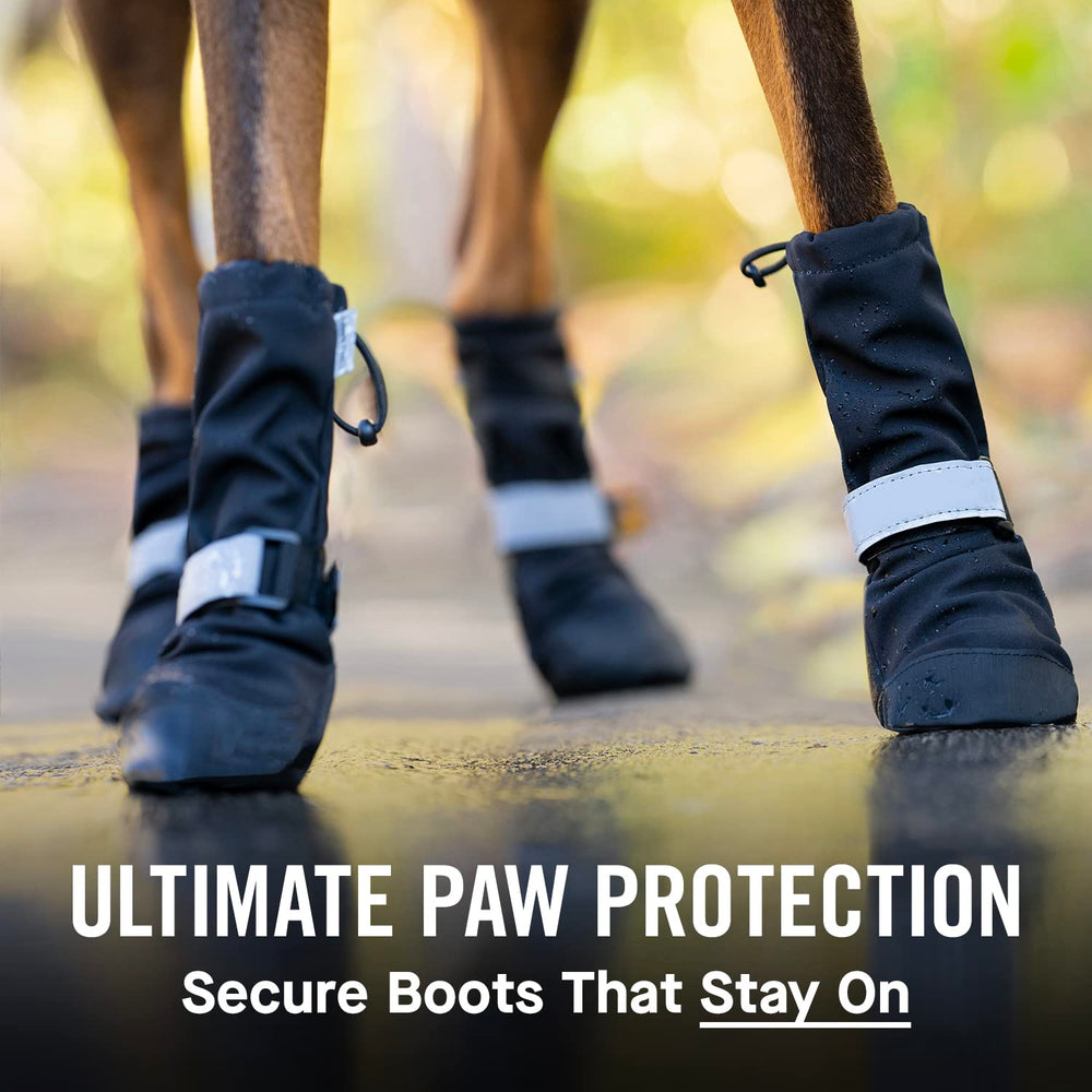 Canada Pooch winter boots warm fleece lining keeps paws cozy on cold days.