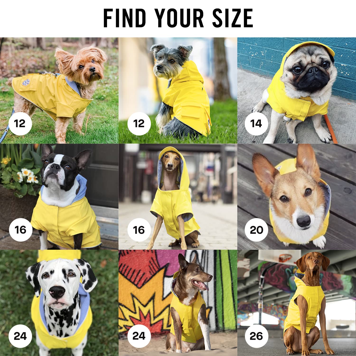 Canada Pooch Torrential Tracker dog rain jacket hood with back slit for leash access