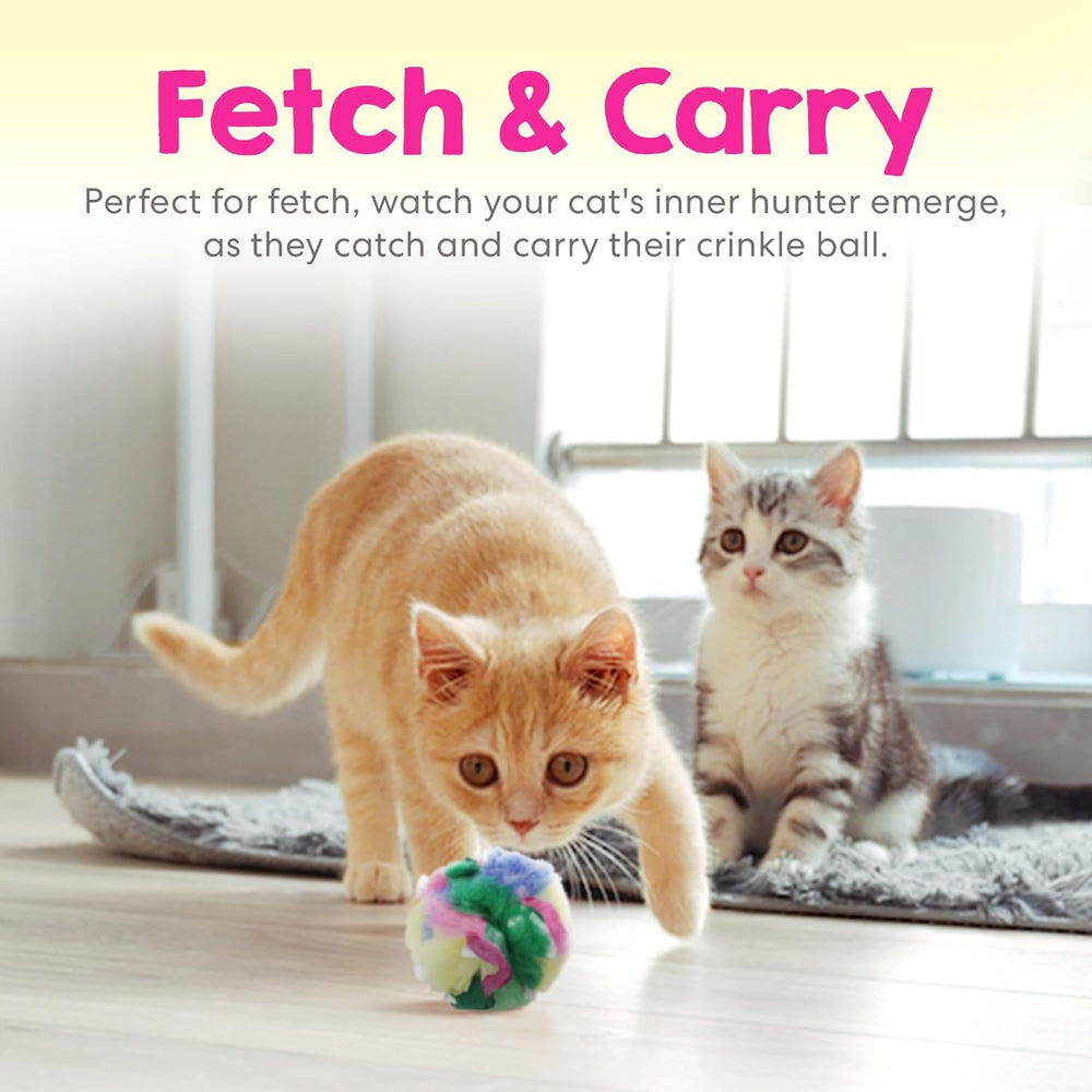 Cancor Innovations lightweight cat toy weighs 3g for easy batting and fetch