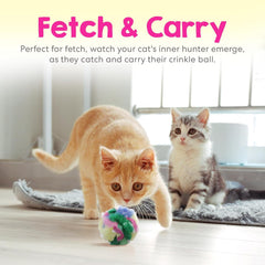 Cancor Innovations lightweight cat toy weighs 3g for easy batting and fetch