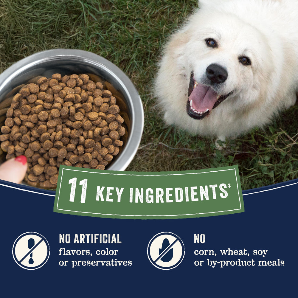 CANIDAE Pure Farm ingredient list showcases minimal, clean formula.