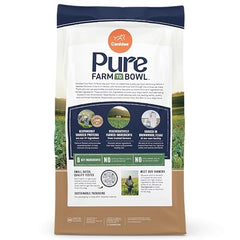 Canidae Pure Farm to Bowl lamb-brown-rice-kibble displays wholesome grains for steady energy.