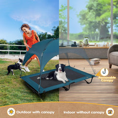 CANINE CANYON breathable mesh fabric on dog bed surface for airflow