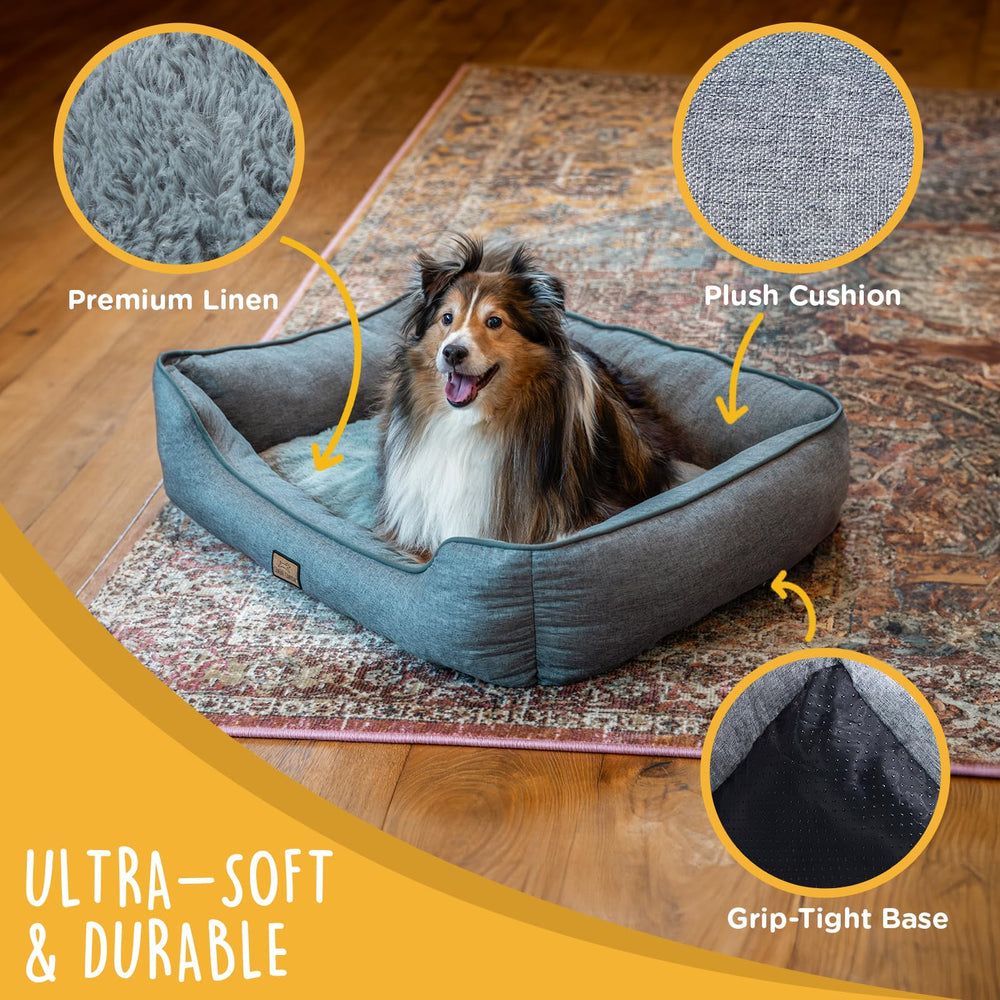 CANINE CANYON bed with durable stitching for long-lasting use