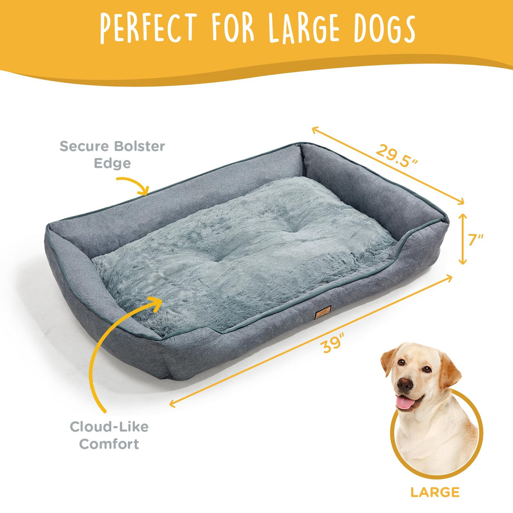 CANINE CANYON large dog bed in-use photo showing restful sleep