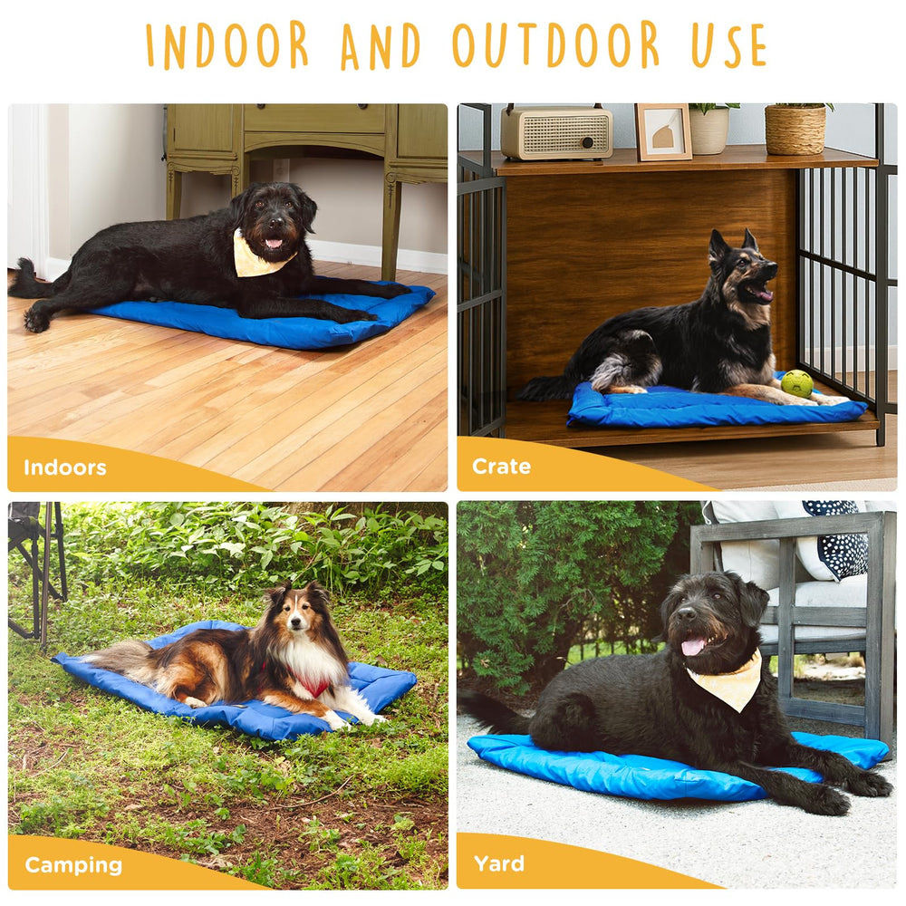 CANINE CANYON travel dog bed portable for camping and parks.