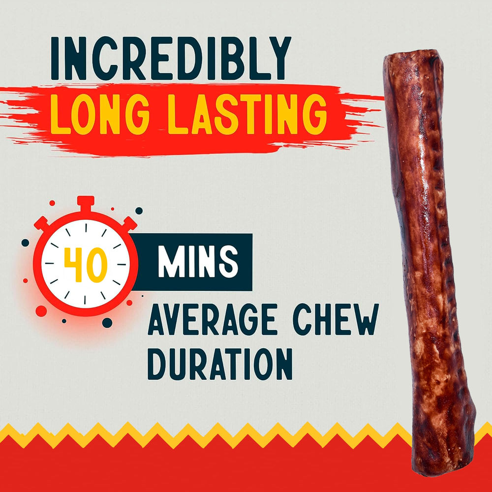 Canine Chews beef broth-coated rawhide enhances palatability for rewards.