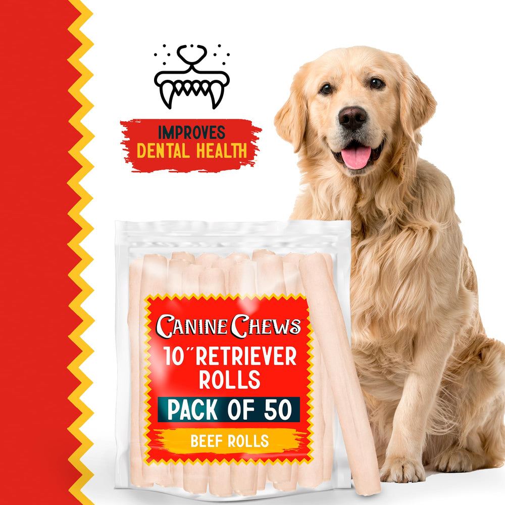 Canine Chews north-america-sourced beefhide, responsibly sourced rawhide for dogs