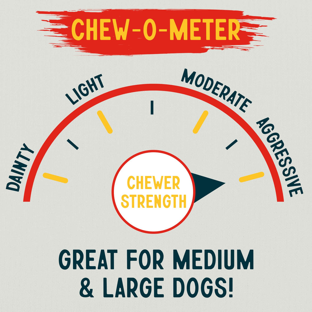 Canine Chews Retriever Rolls savory-beef-flavor delights dogs during chew time