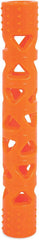 Canine Hardware Chuckit Breathe Right Stick orange large closeup for durable construction