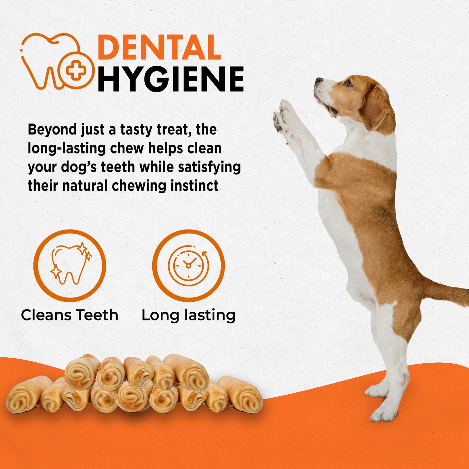 Canine Naturals gluten-free chew with natural ingredients