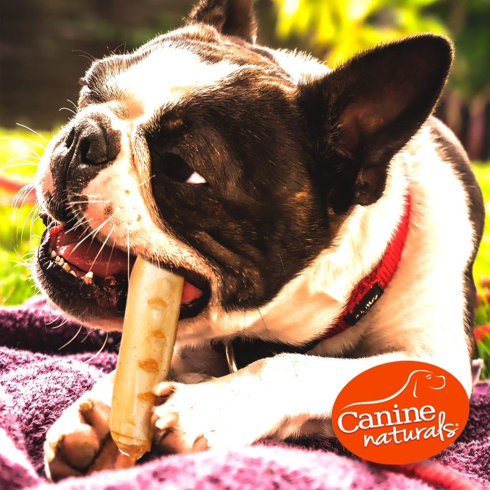 Canine Naturals packaging label showing USA-sourced chicken