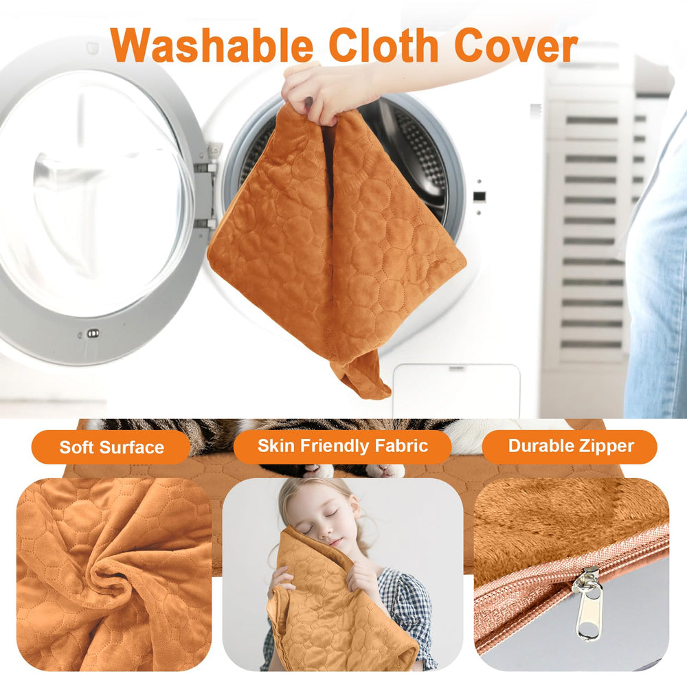 CANMIL cat heating pad placement ideas shows versatile spots for warmth anywhere.