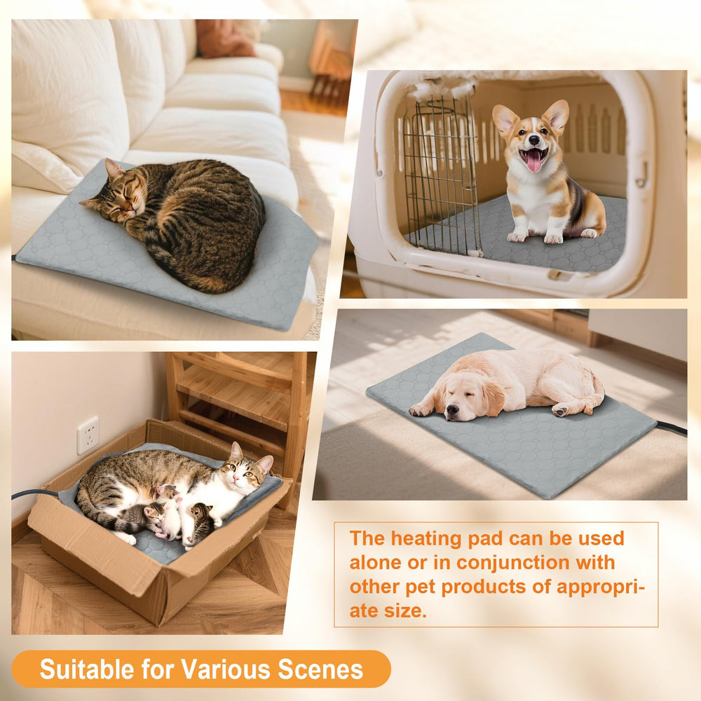 CANMIL waterproof shell on heating pad emphasizing safety and durability