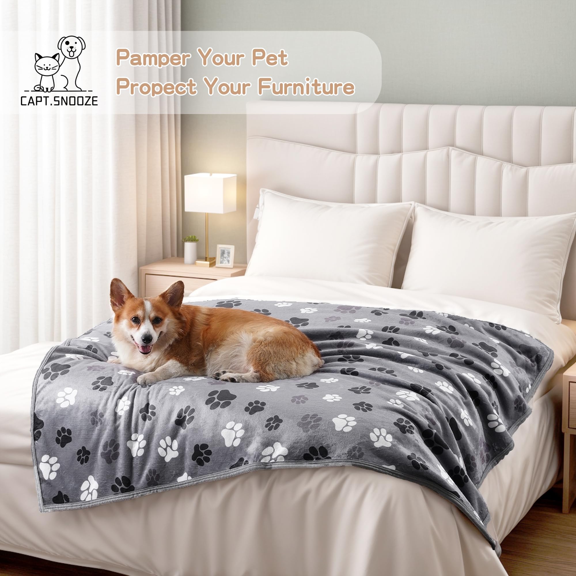 CAPT.SNOOZE blanket-varieties offer color options to match decor