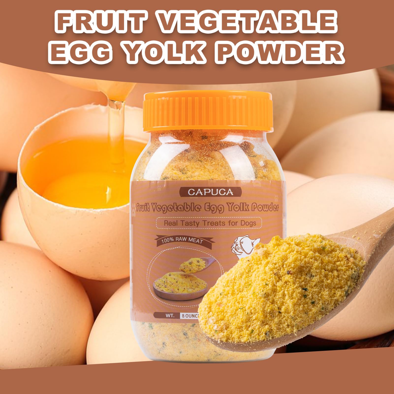 Capuca fruit and vegetable powders mix—natural nutrition to tempt picky eaters.
