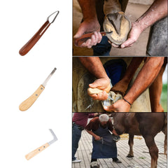 Capuca hoof nippers in action for durable, precise trimming.