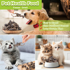 Capuca quail treats served during pet feeding scene for versatile snacking