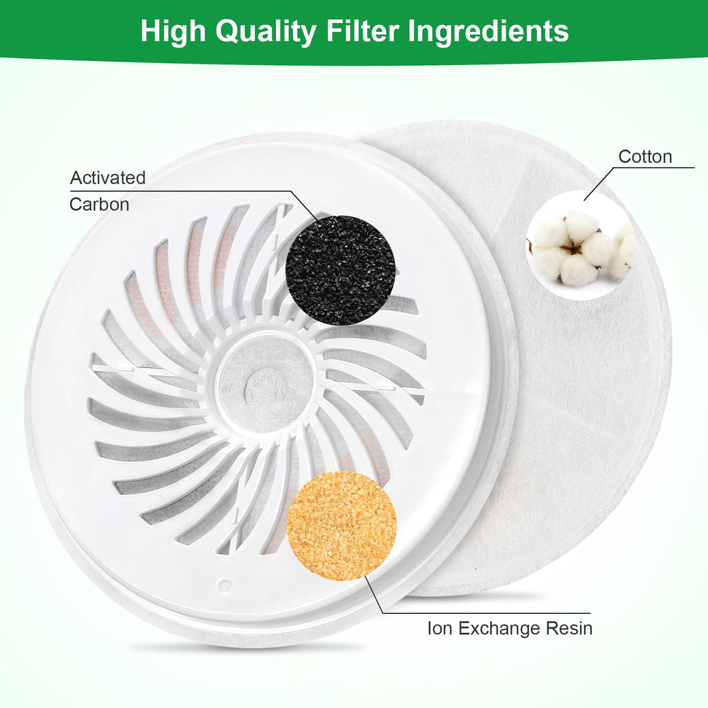 Carcent EV Versweet 10pc filter pack for easy fountain replacements.