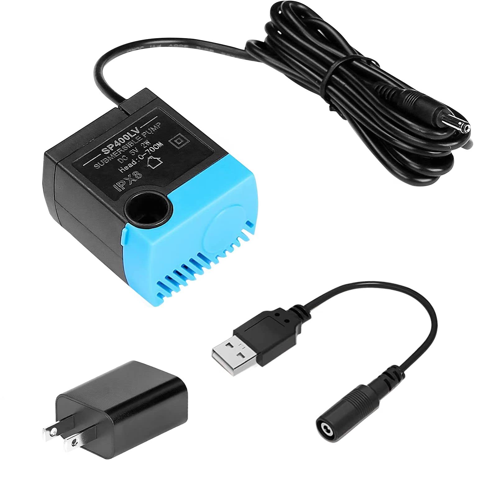 Bomba Carcent SP-400LV para fuente de gatos con flujo estable