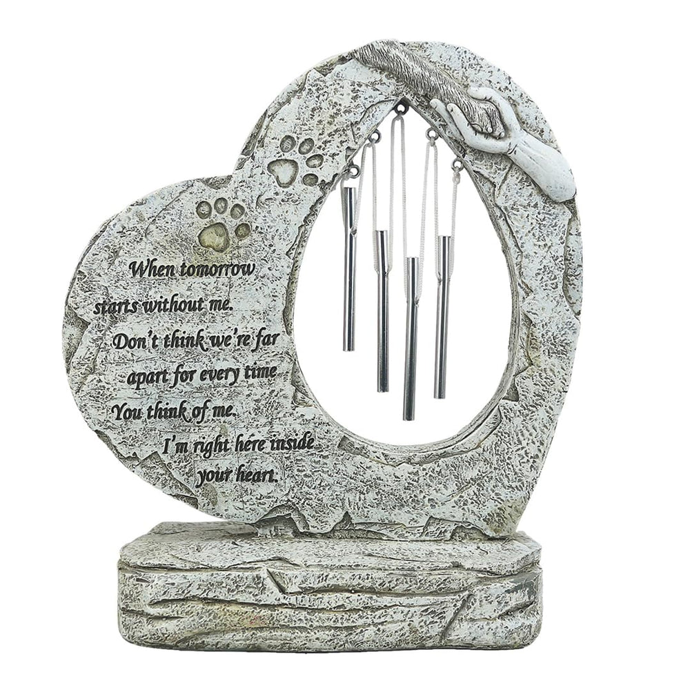 Carchistan YiXiEr heart-chimes stone provides lasting outdoor remembrance