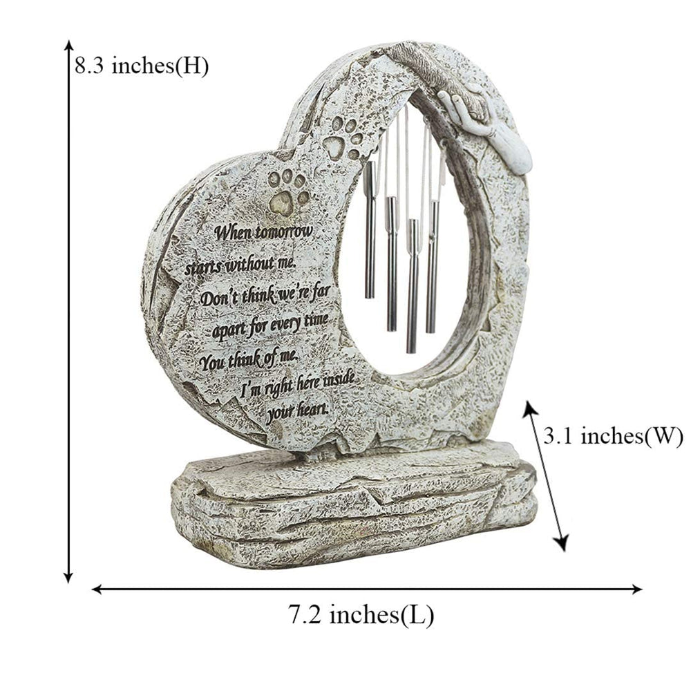 Carchistan YiXiEr wind-chime-feature stone adds soothing melodies