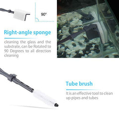 Carefree Fish 6IN1 scraper removes algae from glass surfaces efficiently