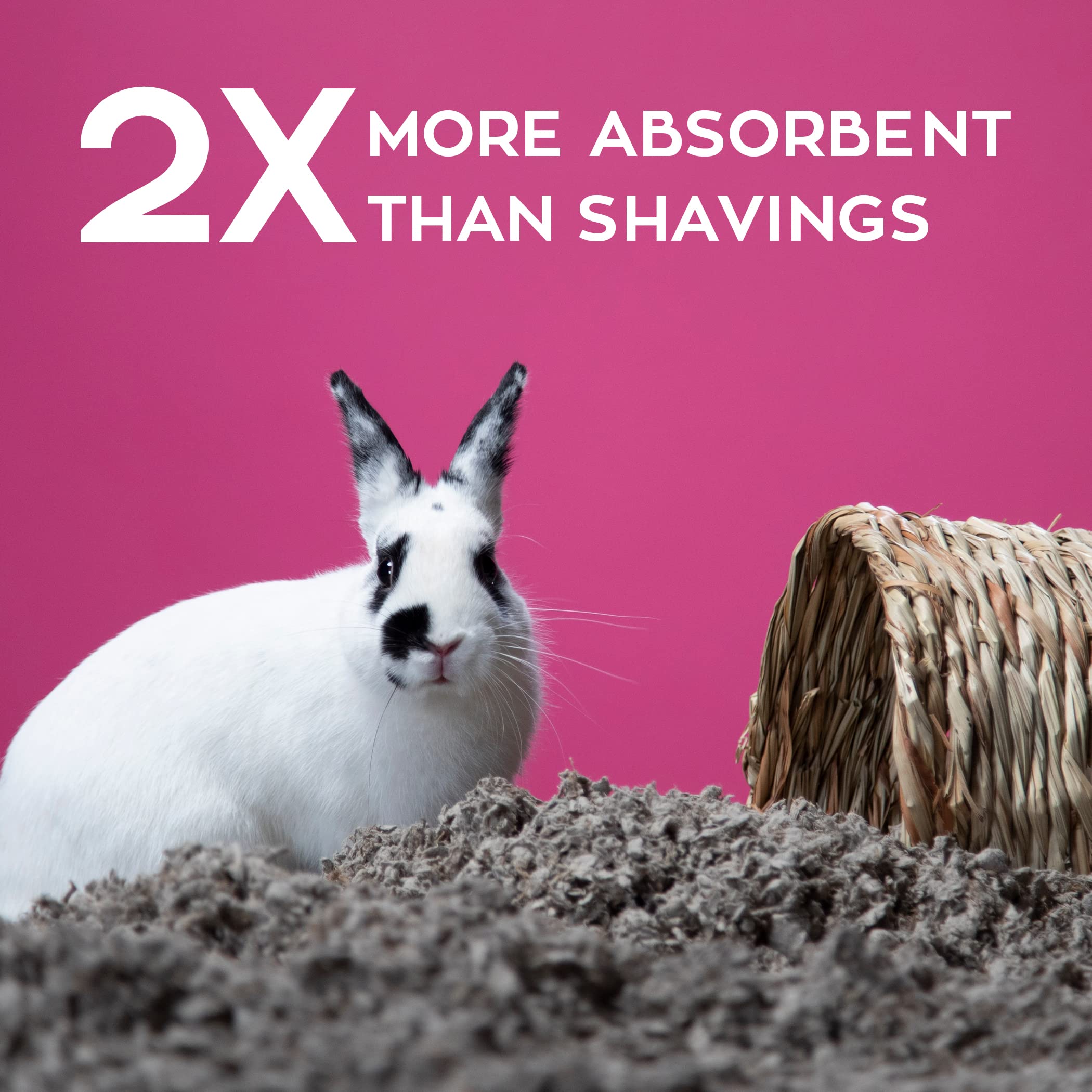 Carefresh dust-free bedding for a cleaner, healthier small animal home.
