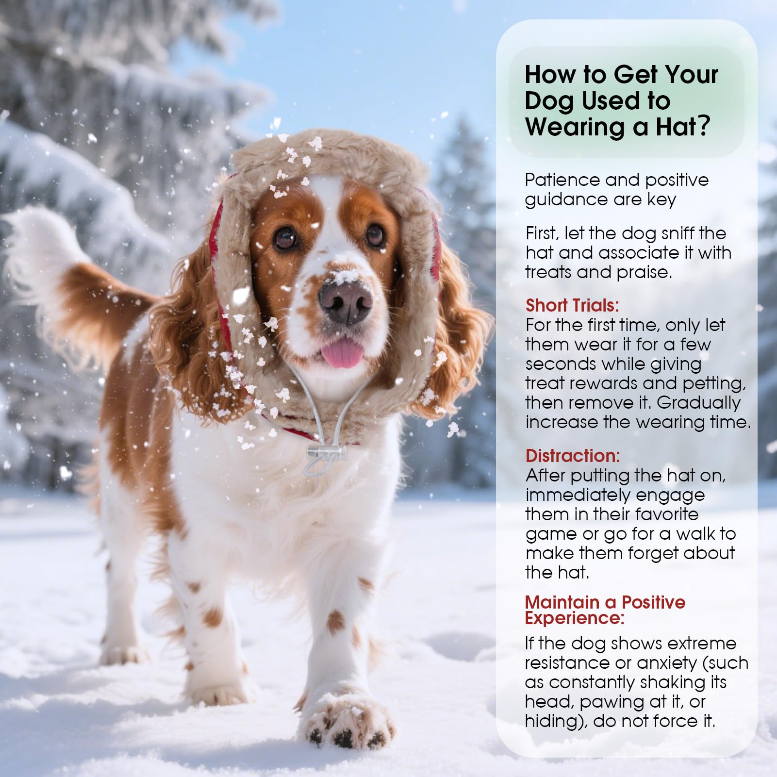 CAREUPET anxiety-relief hood offers wind protection during vet visits and travel