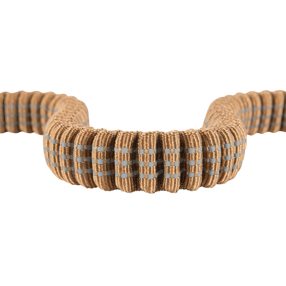 Carhartt leash detail highlighting duck canvas weave for extra durability