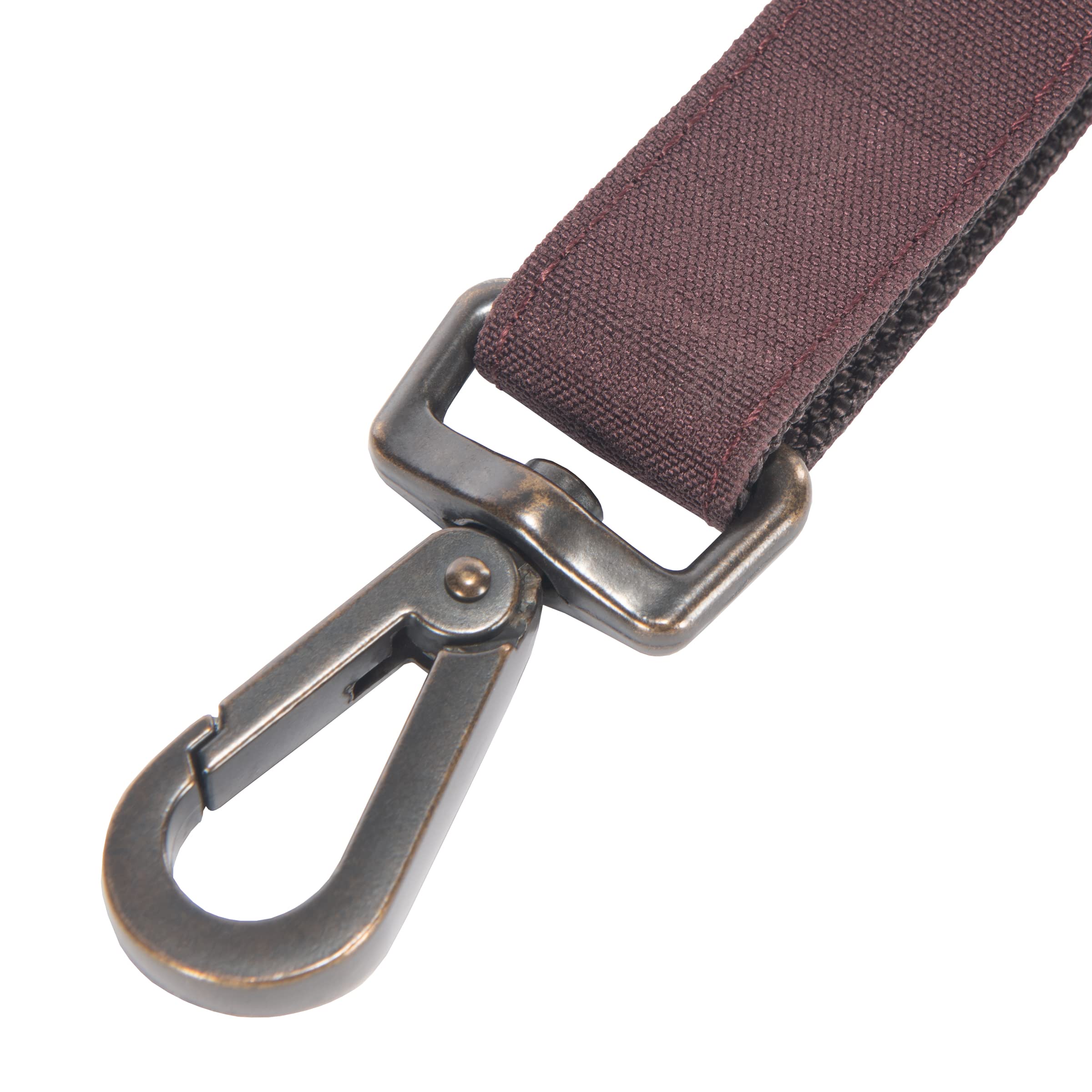 Carhartt Leash Metal Trigger Claw Clasp provides glove-friendly quick attachment