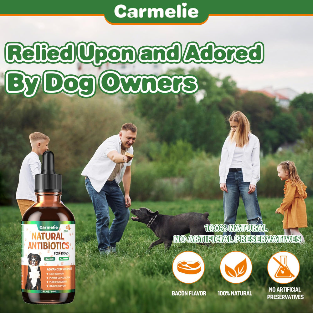 Carmelie dosing guide with glass dropper enables precise dosing.