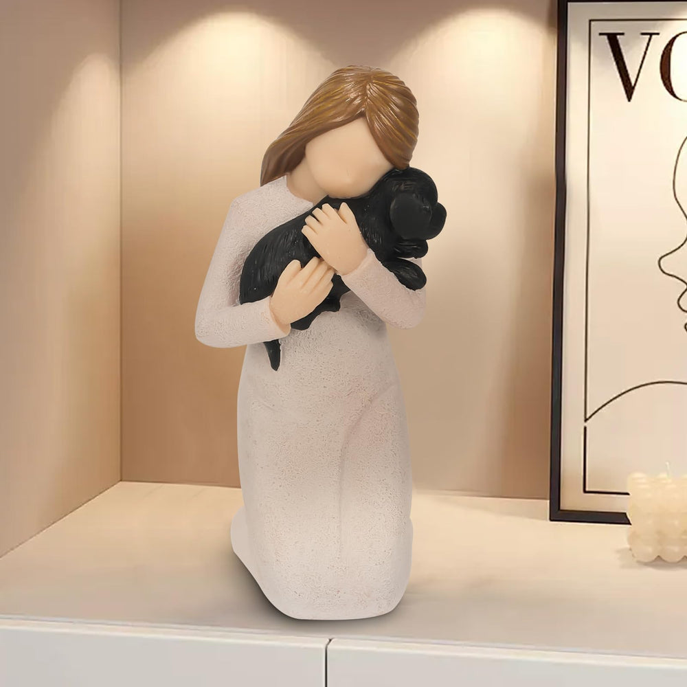Carracci sympathy gift display—creates a comforting memorial on a shelf