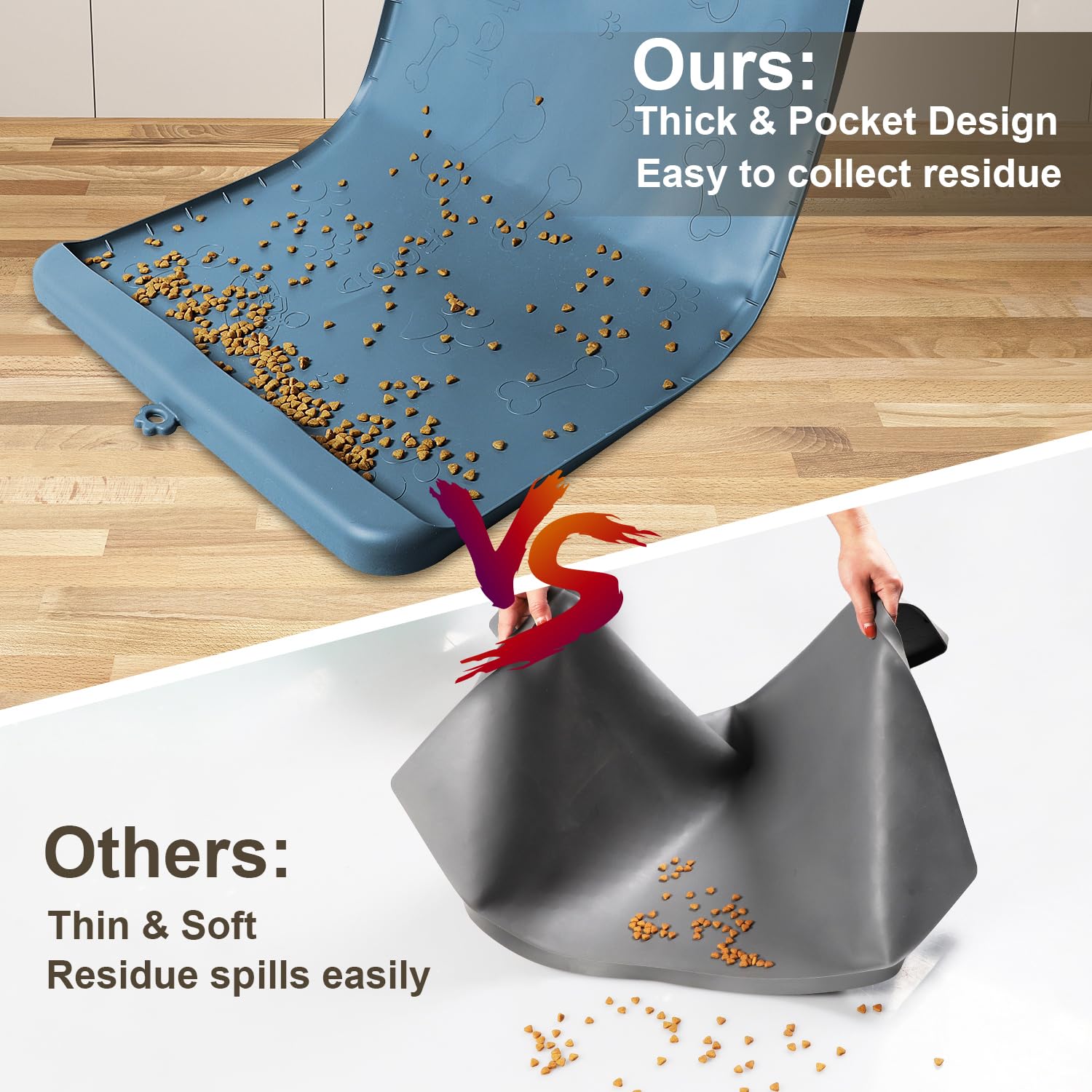 Carry360 mat is waterproof and foldable for storage