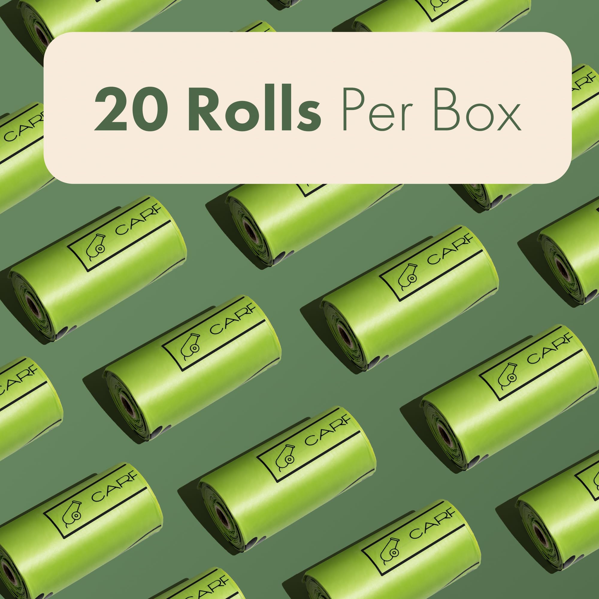 Carrywell leakproof 18-micron poop bags prevent leaks after messy cleanups.