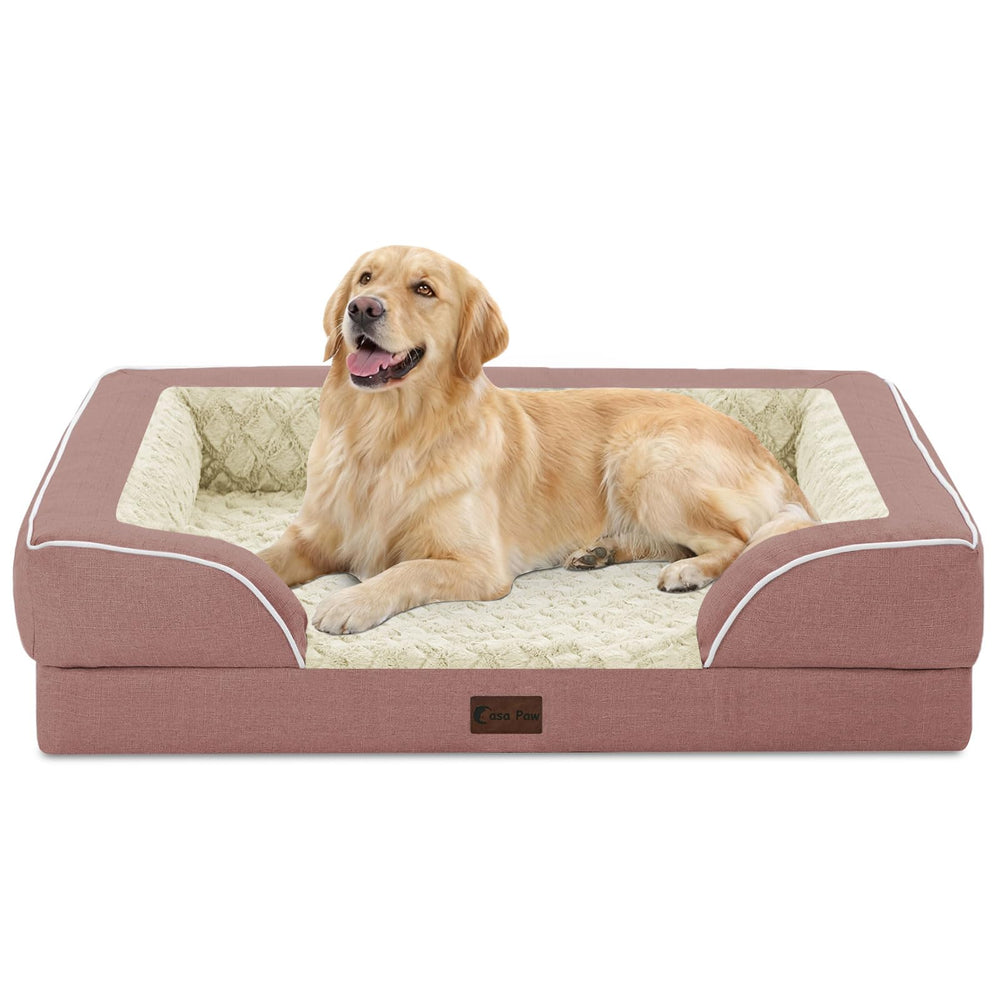 Casa Paw orthopedic memory foam close-up highlighting joint support.