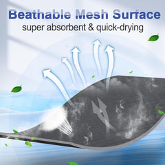 Casa Paw washable pee pad 4-layer design highlights absorbent structure.