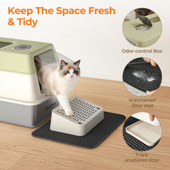 CasaNest durable ABS lid with stainless base for long-lasting durability.