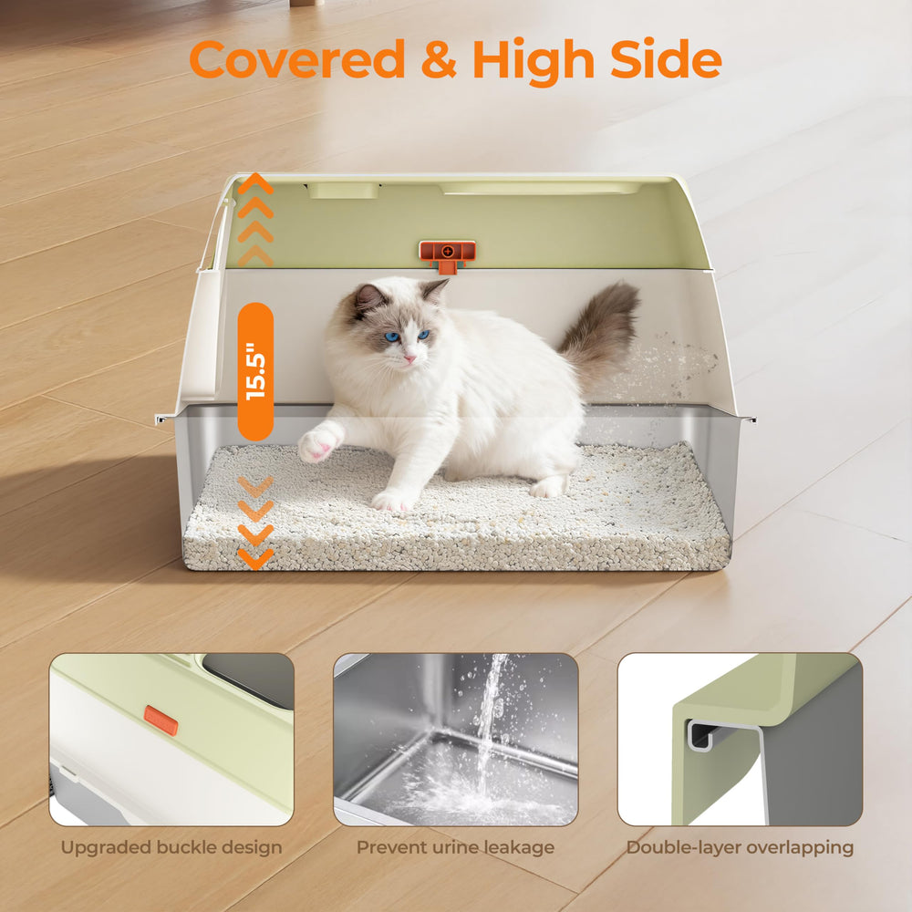 CasaNest leak-proof construction keeps floors clean during use.