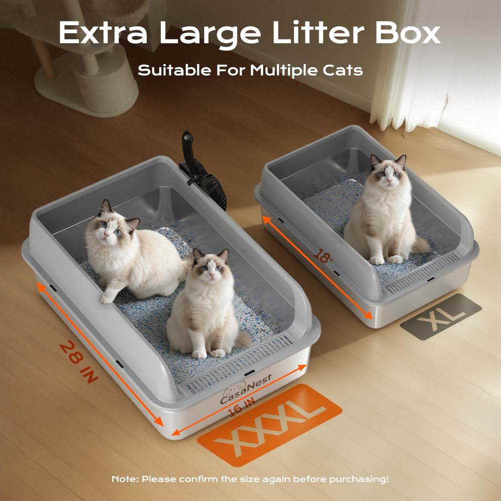 CasaNest XXXL front view showing easy entry for kittens and seniors.