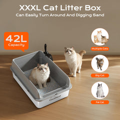 CasaNest XXXL open-top lid promoting ventilation and privacy.